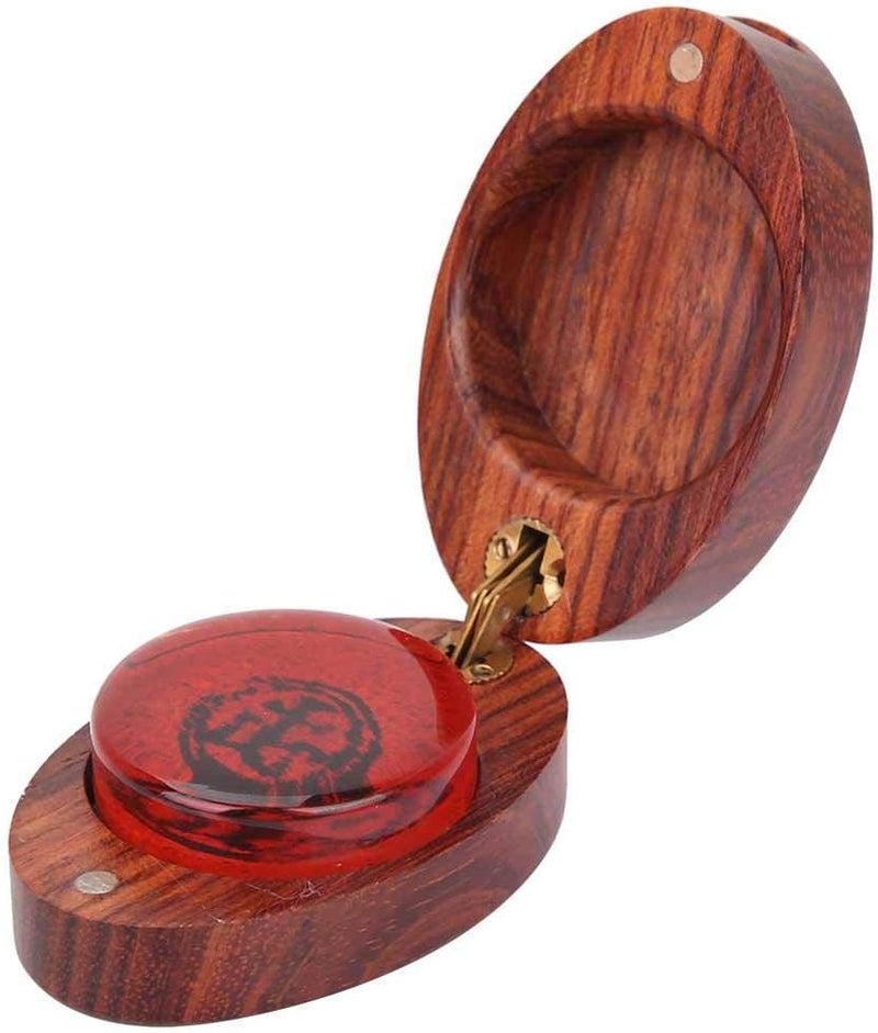 woobles Rosin,Professional Violin Rosin Light Low Dust Rosin for Bows for Violin Viola and Cello in Violin Style with Wood Case (2#) - Image 1